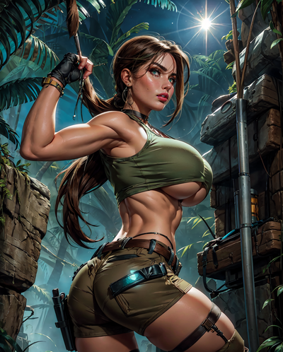 Lara Croft: SFW & NSFW